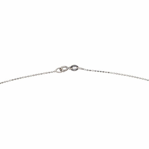 Collier Collier pendentif en or blanc 18 carats serti de diamants 58 Facettes 4673465RV