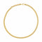 Collier Chopard Happy Diamonds - Collier maille gourmette en or jaune et diamant 58 Facettes 4799569CN
