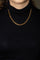 Collier Chopard Happy Diamonds - Collier maille gourmette en or jaune et diamant 58 Facettes 4799569CN