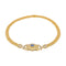 Collier Collier en or jaune 18 carats avec saphir et diamants 58 Facettes 5026620CN