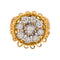 Bague 58 Bague en or jaune et platine sertie de diamants taille ancienne 58 Facettes 4951651CN