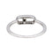 Bague 51 Messika Move Uno - Bague pavée en or blanc et diamants 58 Facettes 4993415CN