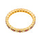 Bague 52 Alliance tour complet - Bague en or jaune rubis et diamants 58 Facettes 4958961CN