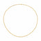 Collier Collier maille forçat en or jaune 18 carats 58 Facettes 4719573CN