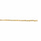 Collier Collier maille forçat en or jaune 18 carats 58 Facettes 4719573CN