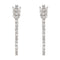 Boucles d'oreilles Boucles d’oreilles pendantes Art déco en or blanc 18 carats et diamants 58 Facettes 3376674CN