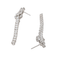 Boucles d'oreilles Boucles d’oreilles pendantes Art déco en or blanc 18 carats et diamants 58 Facettes 3376674CN