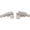Boucles d'oreilles Boucles d’oreilles pendantes Art déco en or blanc 18 carats et diamants 58 Facettes 3376674CN