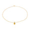 Collier Collier - Pendentif en or jaune avec citrine et diamant 58 Facettes 4719580CN