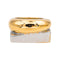 Bague 51 Bague bicolore en or jaune et or blanc 18 carats 58 Facettes 4599593CN