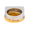 Bague 51 Bague bicolore en or jaune et or blanc 18 carats 58 Facettes 4599593CN
