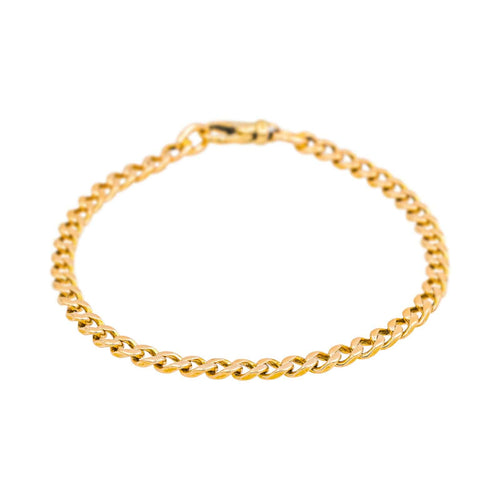 Bracelet Bracelet maille gourmette en or jaune 18 carats 58 Facettes 4751678CN