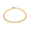 Bracelet Bracelet maille gourmette en or jaune 18 carats 58 Facettes 4751678CN