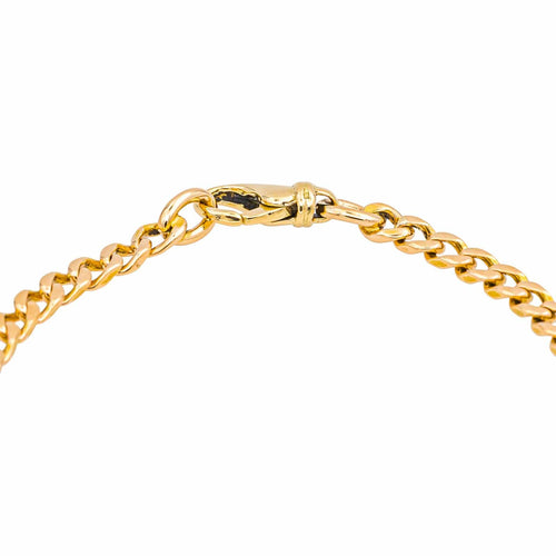 Bracelet Bracelet maille gourmette en or jaune 18 carats 58 Facettes 4751678CN