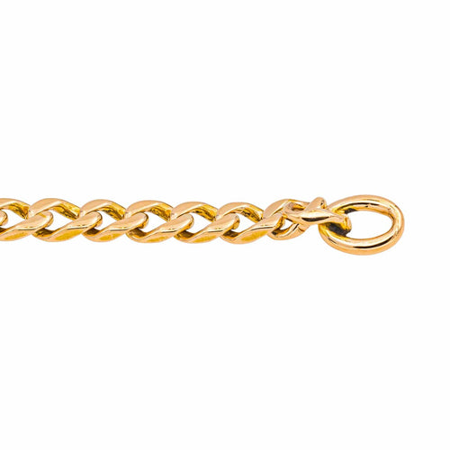 Bracelet Bracelet maille gourmette en or jaune 18 carats 58 Facettes 4751678CN