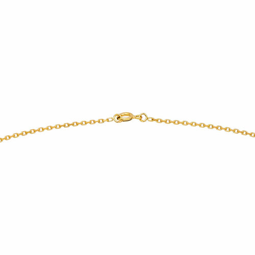 Collier Collier chaîne maille forçat en or jaune 18 carats 58 Facettes 4801537CN