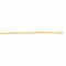 Collier Collier chaîne maille forçat en or jaune 18 carats 58 Facettes 4801537CN