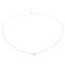 Collier Collier - Diamant en or blanc 18 carats 58 Facettes 579070RV
