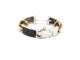 Boucles d'oreilles Asherali Knopfer - Créole en or blanc 18 carats et diamants noirs 58 Facettes 590022CN