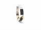 Boucles d'oreilles Asherali Knopfer - Créole en or blanc 18 carats et diamants noirs 58 Facettes 590022CN