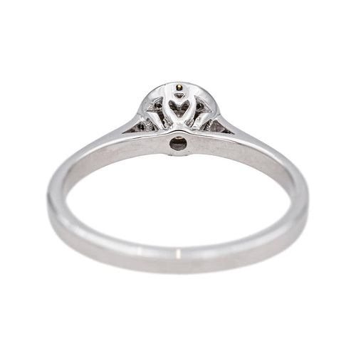 Bague 53 Bague pavée en or blanc 18 carats et diamants 58 Facettes 4723531CN