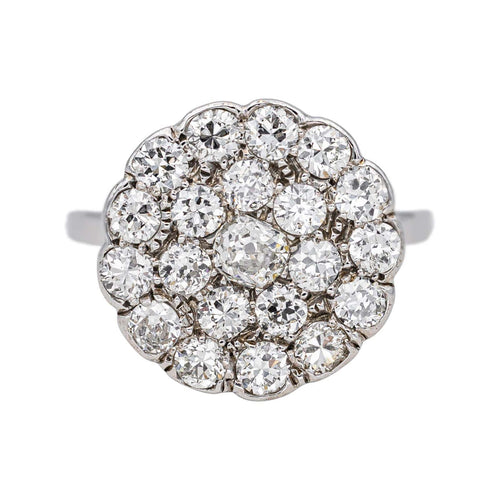 Bague 53.5 Bague en or blanc et diamants 58 Facettes 4712453CN