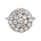 Bague 53.5 Bague en or blanc et diamants 58 Facettes 4712453CN