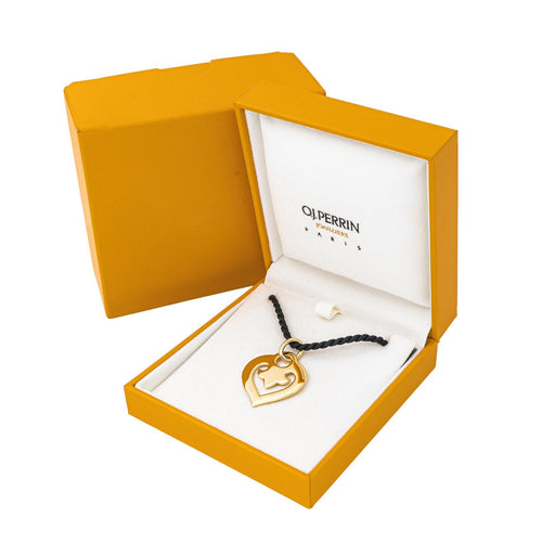 Collier O.J. Perrin Cœur Légende - Collier en or jaune 58 Facettes 4578789RV