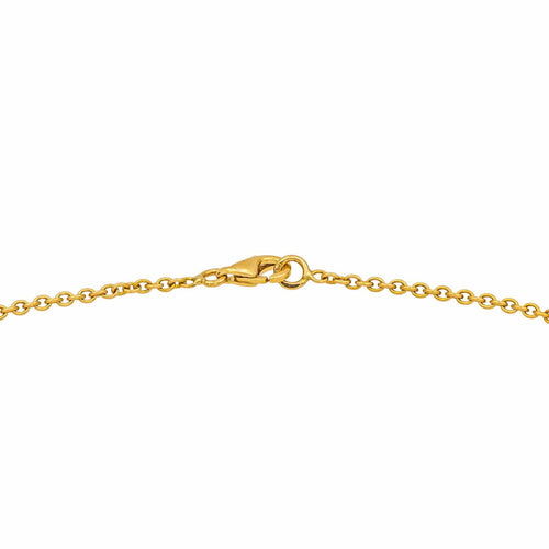 Collier Collier maille forçat en or jaune 18 carats 58 Facettes 4828798RV