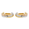 Boutons de manchette Cartier Trinity - Boutons de manchette en or jaune, rose et blanc 58 Facettes 1292298CN