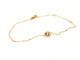 Bracelet Bracelet en or rose 18 carats avec diamant 58 Facettes 579021RV