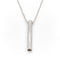 Collier Collier maille vénitienne en or blanc 18 carats 58 Facettes 1613491CN