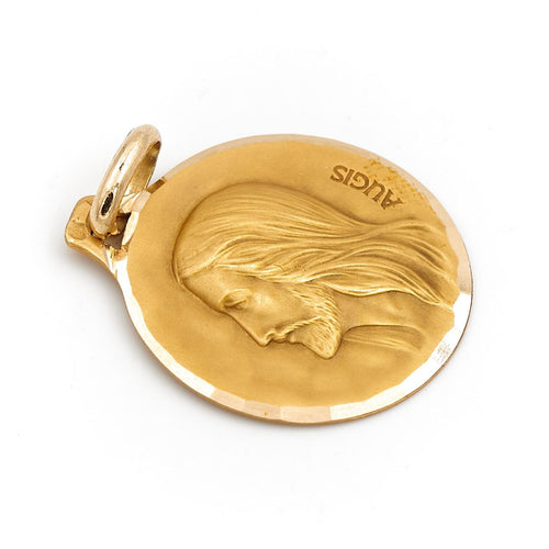 Pendentif Pendentif religieux - Médaille Christ en or jaune 18 carats 58 Facettes 1783184CN