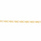 Bracelet Bracelet maille Figaro en or jaune 18 carats 58 Facettes 2283459CN
