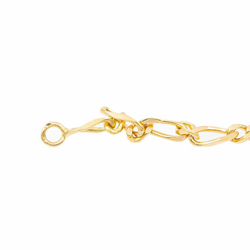 Bracelet Bracelet maille Figaro en or jaune 18 carats 58 Facettes 2283459CN