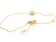 Bracelet Bracelet en or rose 18 carats avec diamant taille brillant 0,08 ct 58 Facettes 579014RV