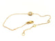 Bracelet Bracelet en or rose 18 carats avec diamant taille brillant 0,08 ct 58 Facettes 579014RV