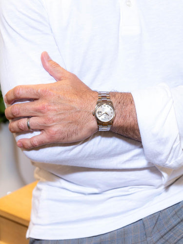 Montre Rolex Day-Date Oyster Perpetual 118209 - Montre en or blanc 18 carats 58 Facettes 2143156CN