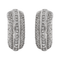 Boucles d'oreilles Boucles d’oreilles en or blanc et diamants 58 Facettes 2353173CN