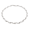 Collier Collier en or blanc 18 carats serti de diamants 58 Facettes 2363223CN