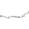 Collier Collier en or blanc 18 carats serti de diamants 58 Facettes 2363223CN