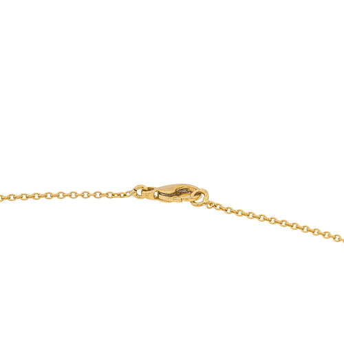 Collier Collier avec pendentif en or jaune et blanc 18 carats et diamants 58 Facettes 3073305CN