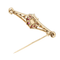 Broche Broche en or jaune, platine, perle mabé, rubis et diamants 58 Facettes 2947709CN