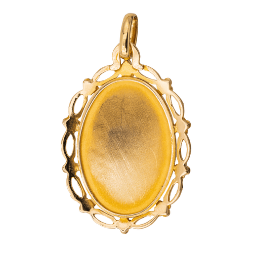 Pendentif Pendentif religieux Vierge Marie en or jaune 18 carats 58 Facettes 2886212CN