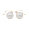 Boucles d'oreilles Boucles d'oreilles en or jaune 18 carats avec perles et diamants 58 Facettes 3230368CN
