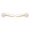 Boucles d'oreilles Boucles d'oreilles en or jaune 18 carats avec perles et diamants 58 Facettes 3230368CN