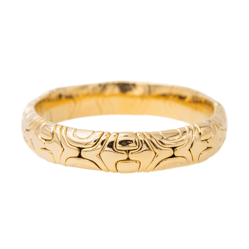 Bracelet Bulgari Alveare - Bracelet jonc en or jaune 18 carats 58 Facettes 3704296CN