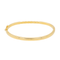 Bracelet Bracelet jonc en or jaune 18 carats serti de diamants 58 Facettes 3683017CN