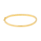 Bracelet Bracelet jonc en or jaune 18 carats serti de diamants 58 Facettes 3683017CN