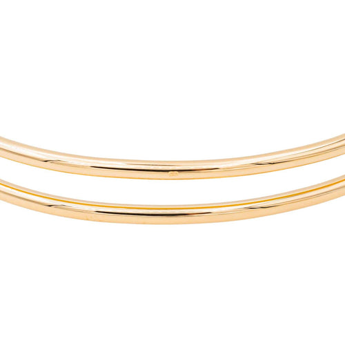 Bracelet Bracelet jonc en or jaune 18 carats avec diamant et saphir 58 Facettes 3105930CN